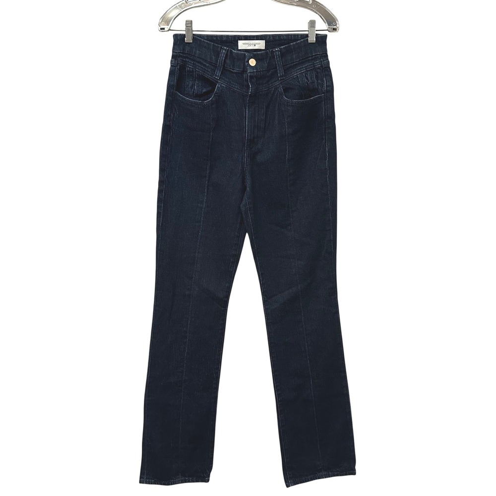 Joes Jeans Andreas Lookbook Moreau High Rise Straight Leg Indigo Blue Jeans 28